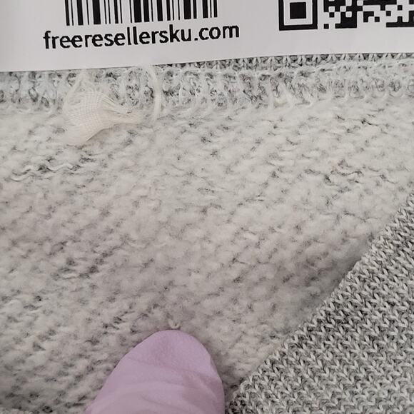 Vintage 80s Skater Teddy-Bear Sweatshirt Womens S/M 20x24 Baggy Crop - Picture 6 of 14